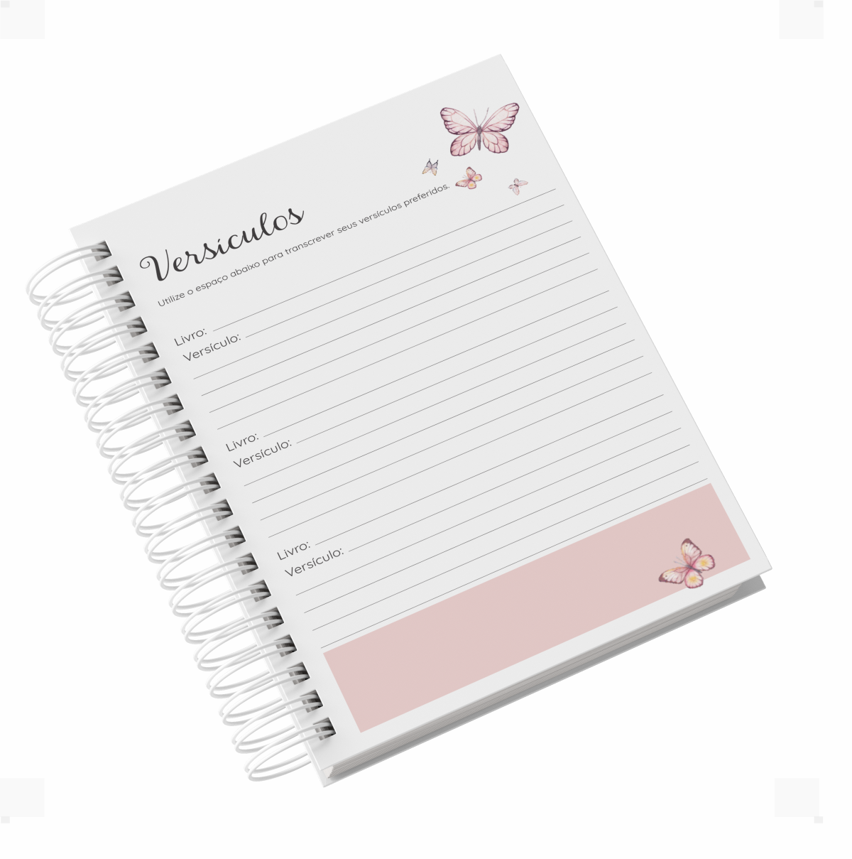 Caderno Devocional "Entre Eu e Deus"