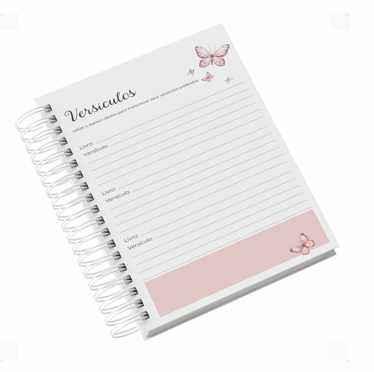Caderno Devocional "Entre Eu e Deus"