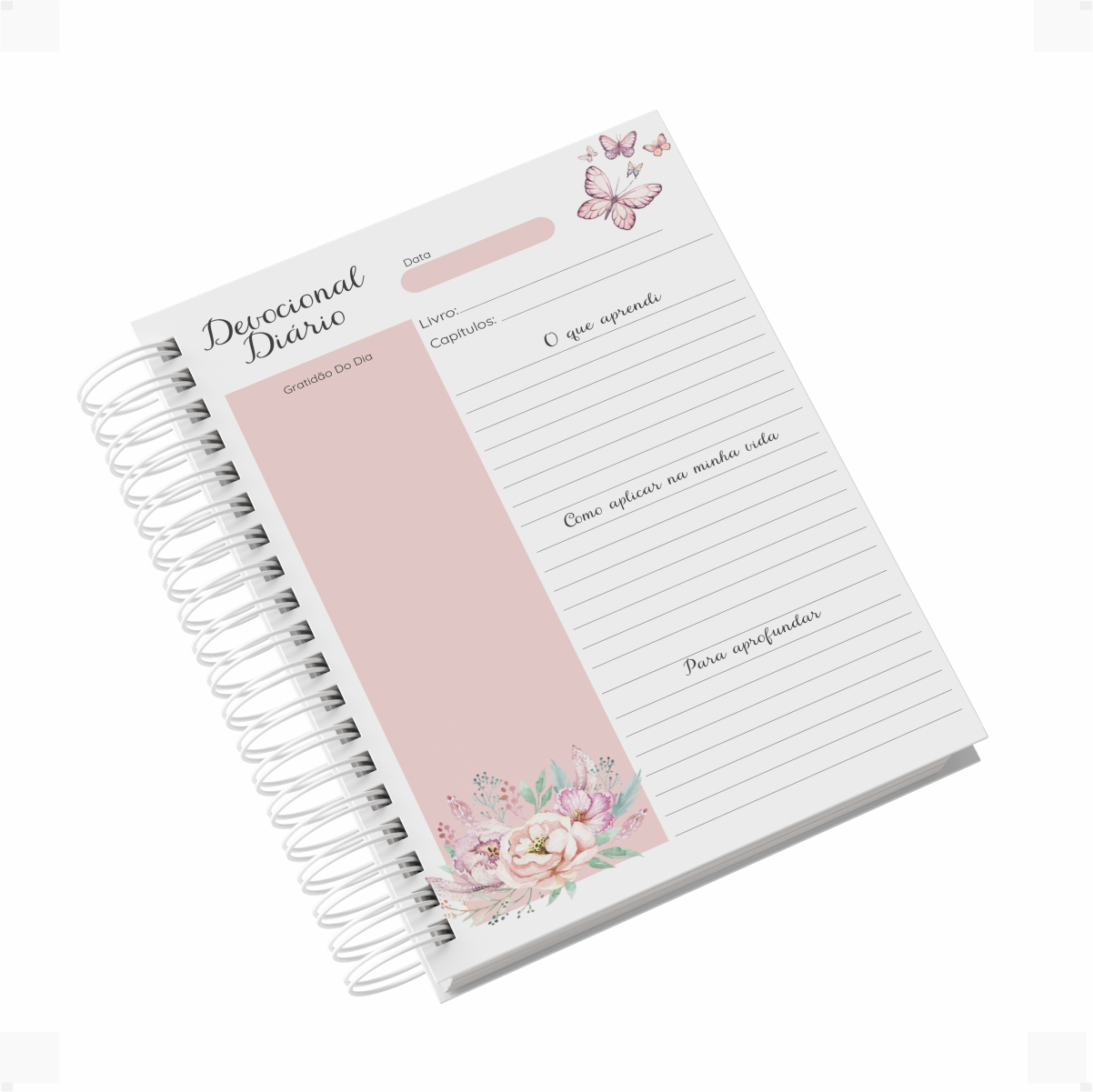 Caderno Devocional "Entre Eu e Deus"