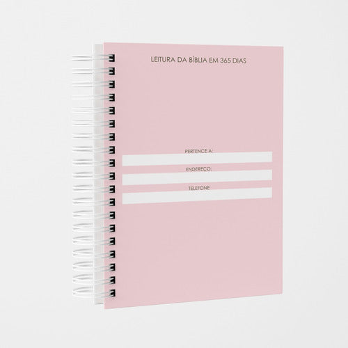 Caderno Devocional Preto 365 dias