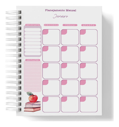 Planner Do Professor personalizado