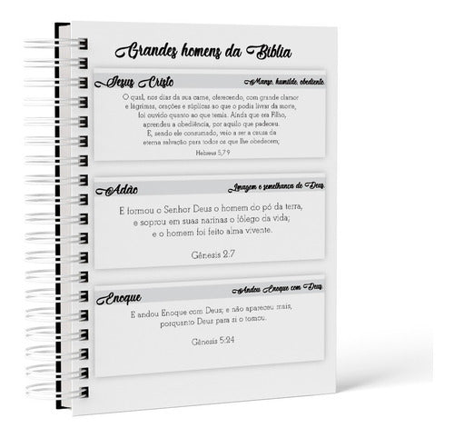 Caderno Devocional Planner Masculino - Leão De Judá