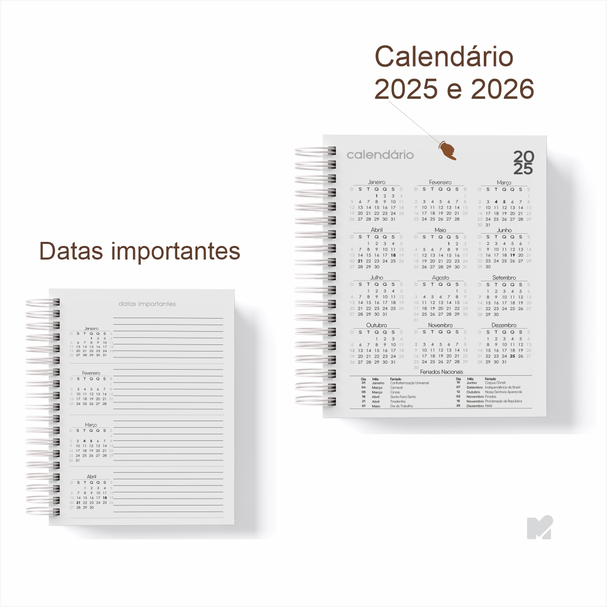Agenda 2025 Masculina - Edificar