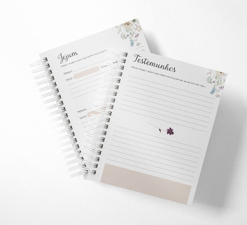 Caderno Devocional quadrado