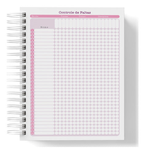 Planner Do Professor personalizado