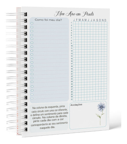 Caderno Devocional Libélula - Flores do Campo