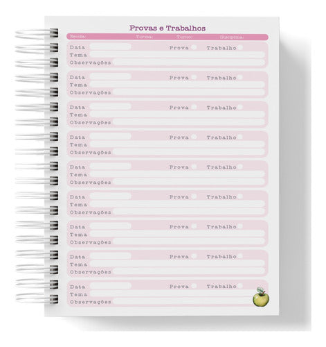 Planner Do Professor personalizado