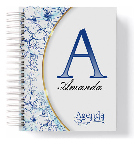 Agenda 2026 Personalizada C/Nome - 1 dia por Pagina