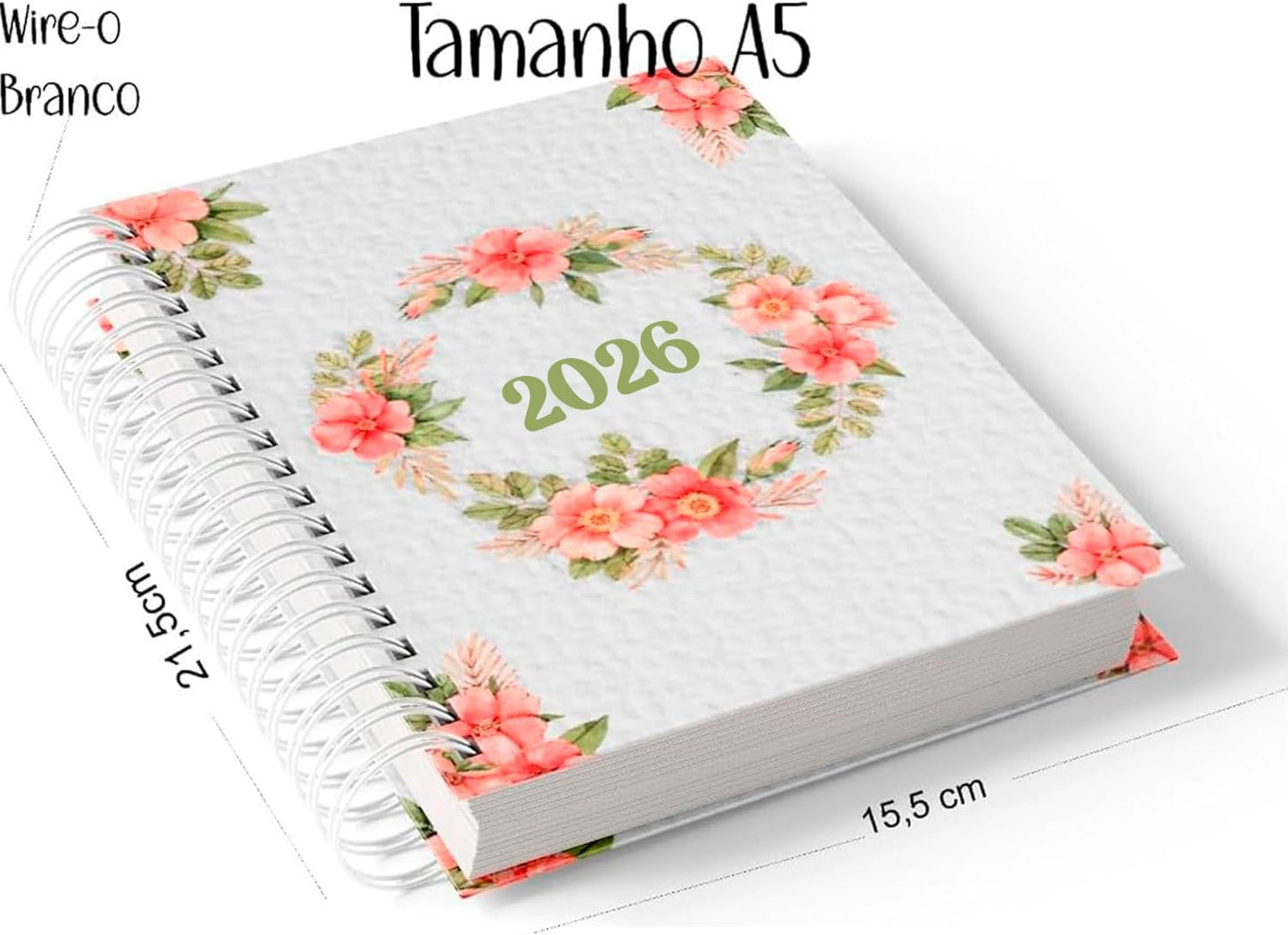 Agenda Cristã 2026 - 1 dia por Página