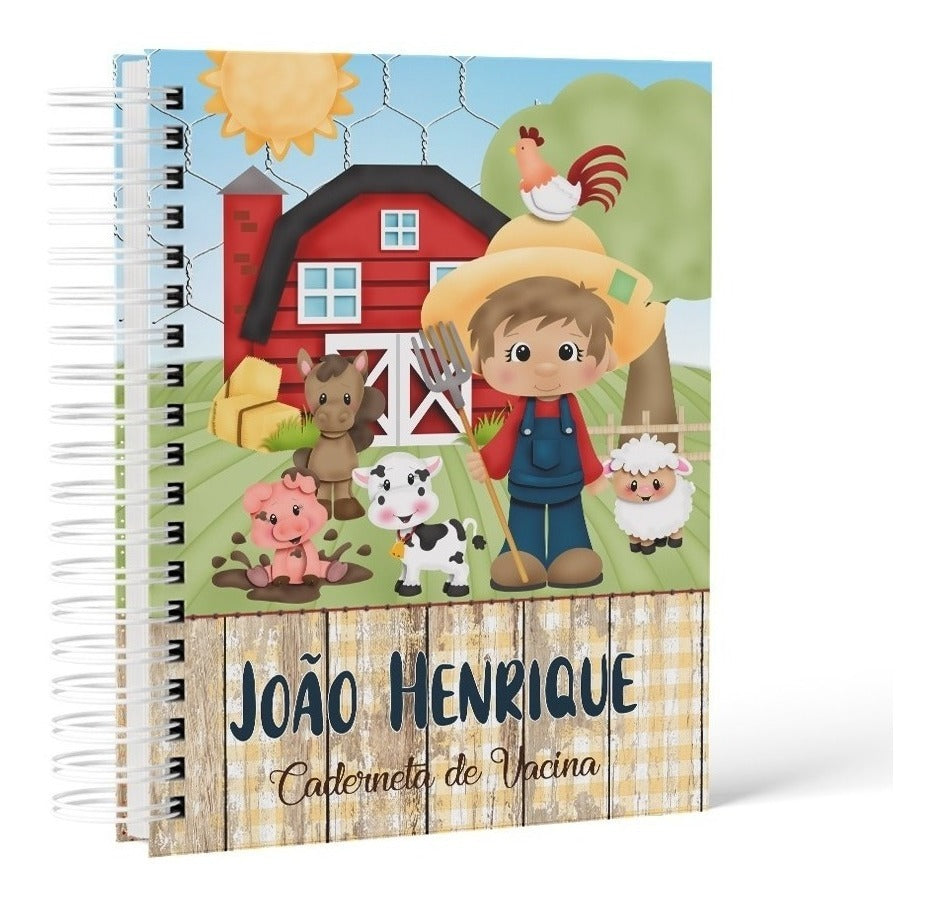 Caderneta de Vacinação Personalizada - Menino