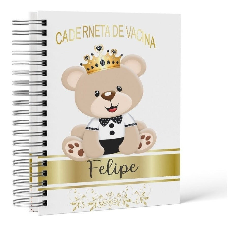 Caderneta de Vacinação Personalizada - Menino
