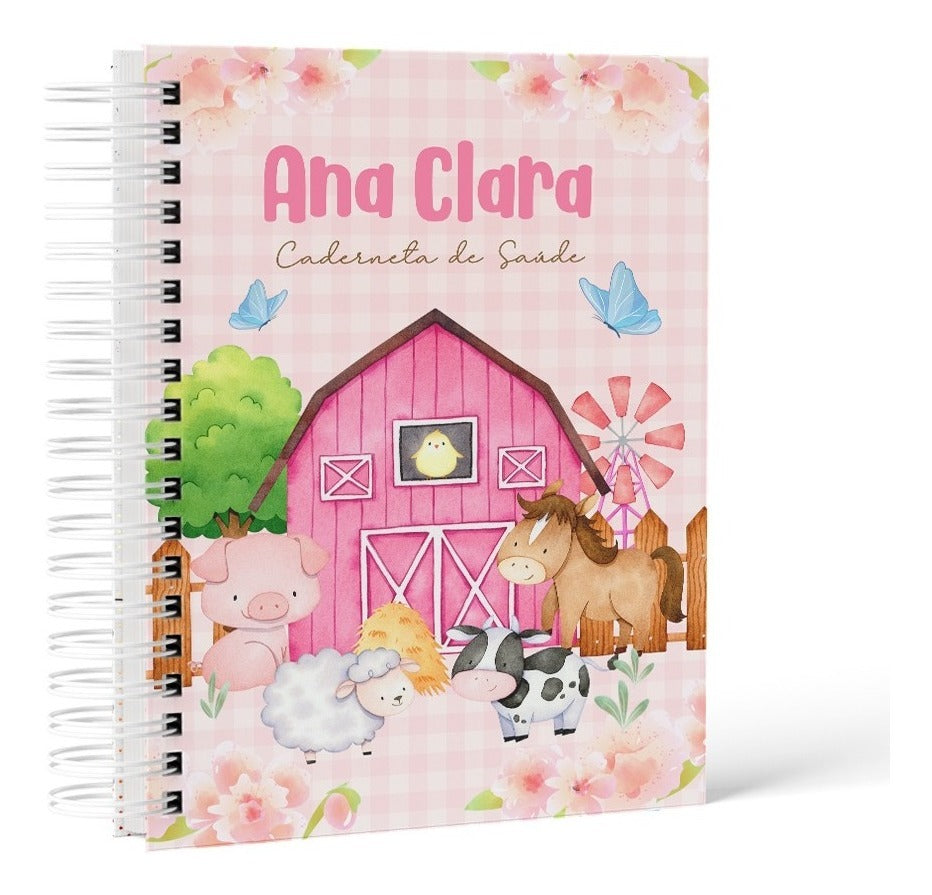 Caderneta de Vacinação Personalizada - Menina