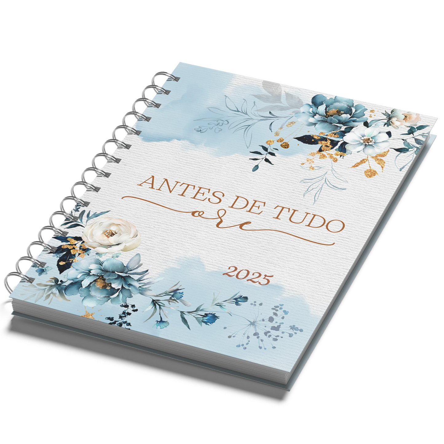 Agenda Cristã: Antes de Tudo - Edição Rosas Azuis
