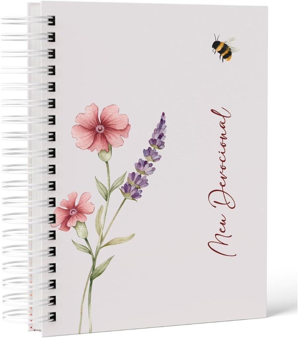Meu Devocional - Planner Devocional - Estudos bíblicos - Diários Flores Do Campo