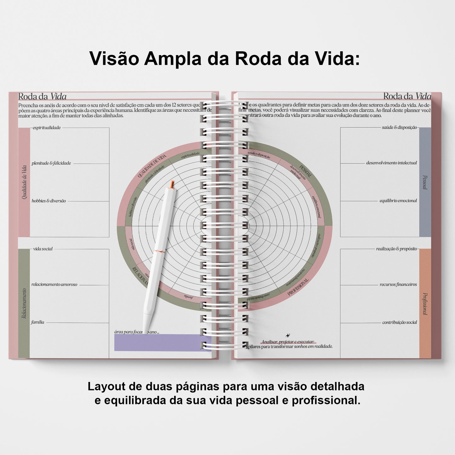 Planner Semanal 2026 - Agenda 2026, Agenda Planner