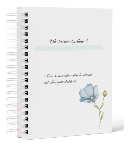 Caderno Devocional Libélula - Flores do Campo