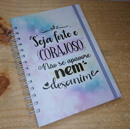 Caderno Devocional Seja forte