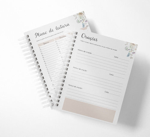 Caderno Devocional quadrado