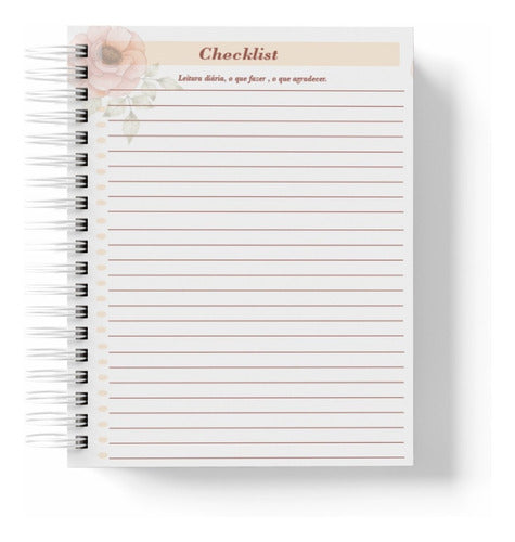 Caderno Devocional Borboleta Azul