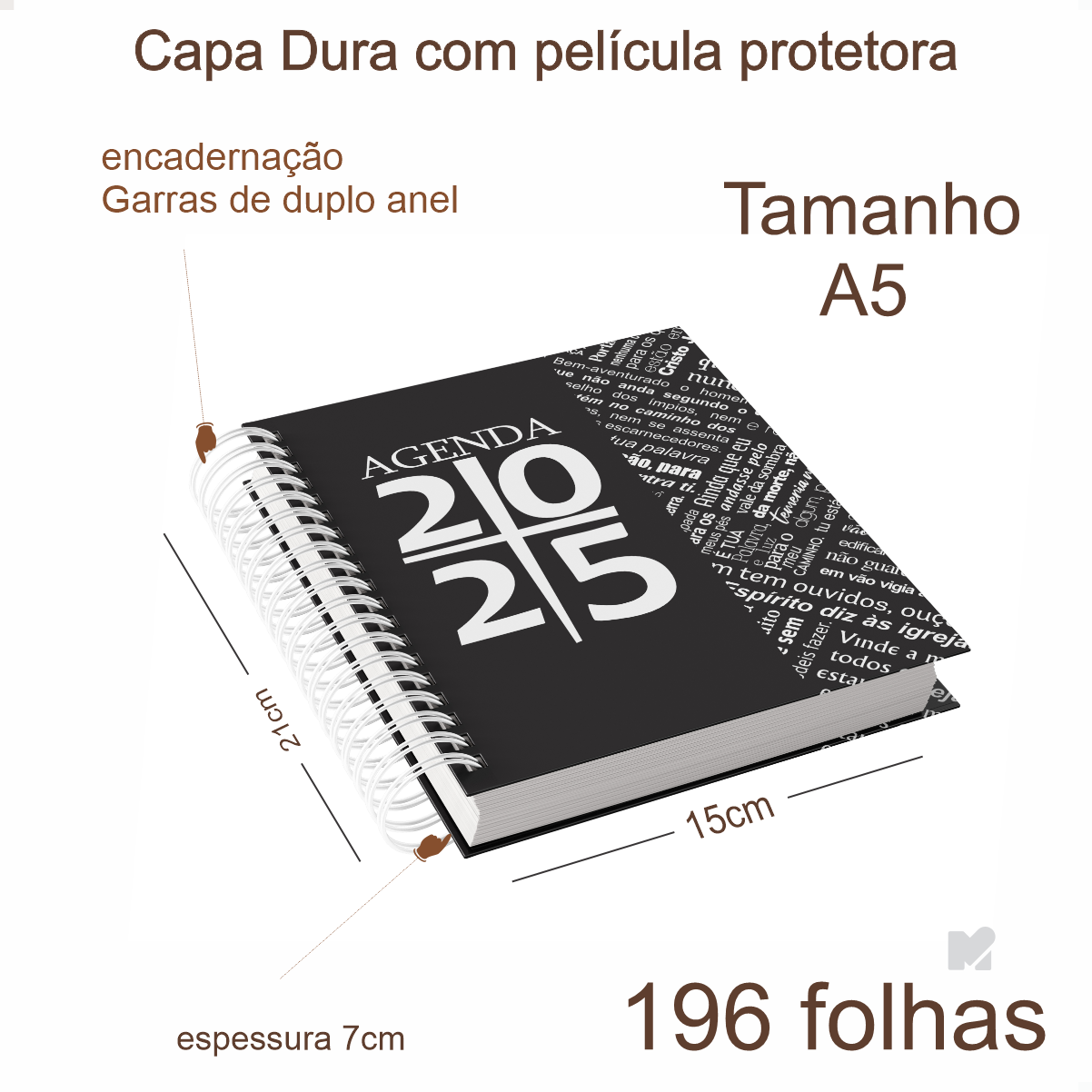 Agenda 2025 Masculina - Edificar