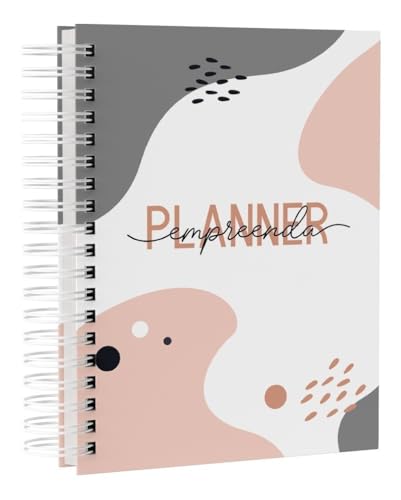 Planner Empreenda Marrom, preto, cinza