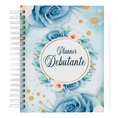 Planner Debutante Para Organização De Festa De 15 Anos - Bailarina - Menina jovem - A5 - 14x21cm - Capa Dura