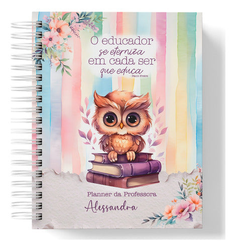 Planner Do Professor personalizado