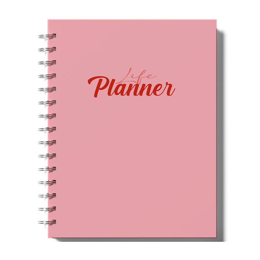 Planner Life 2026 Rosa