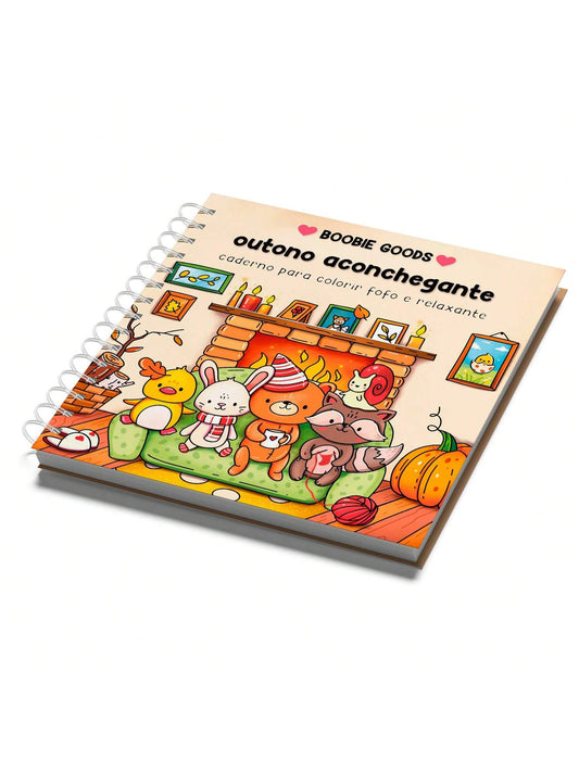 Livro de colorir outono