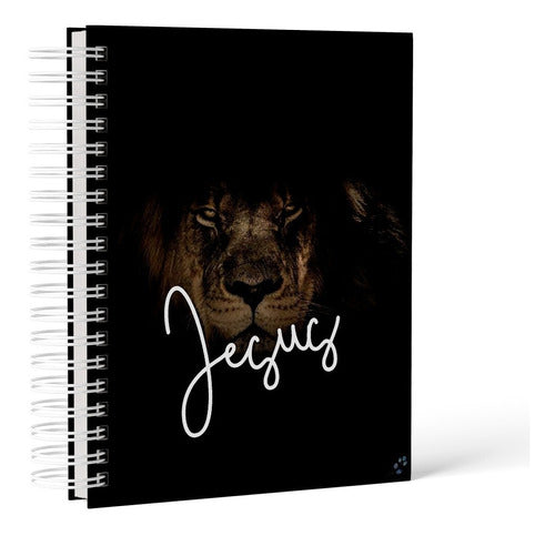 Caderno Devocional Planner Masculino - Leão De Judá