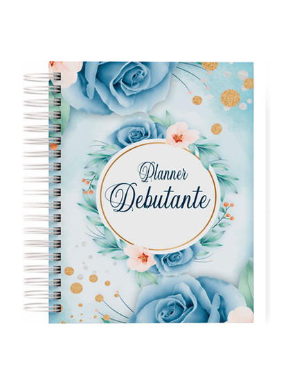 Planner Debutante Para Organização De Festa De 15 Anos - Bailarina - Menina jovem - A5 - 14x21cm - Capa Dura