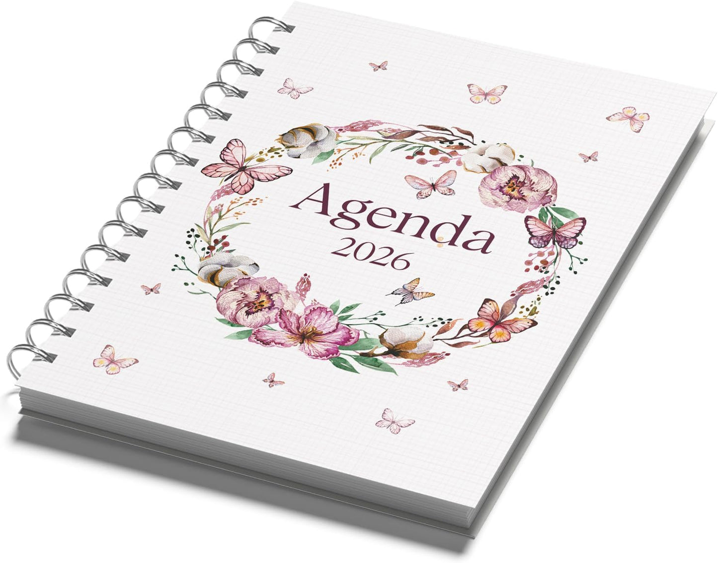 Agenda 2026 - 1 dia por Página, Coleção Borboletas
