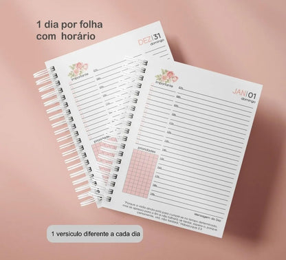 Agenda Cristã 2026 - 1 dia por Página