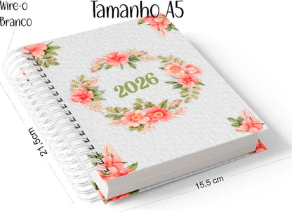 Agenda Cristã 2026 - 1 dia por Página