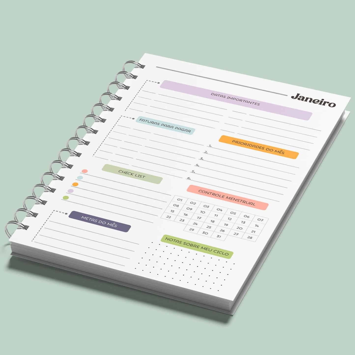 Planner 2026 Permanente Estrelar