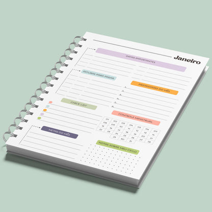 Planner 2026 Permanente Estrelar