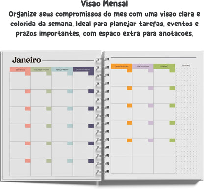 Planner 2026 Permanente Estrelar