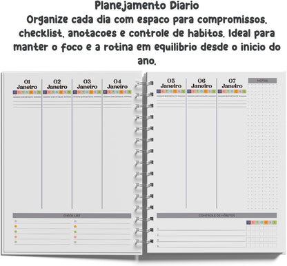 Planner 2026 Permanente Estrelar