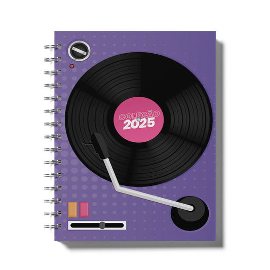 Planner Semanal 2025 Pickup Disc Retro - Planejamento Semanal, Roda da Vida, Finanças, Metas e Inspiração para um Ano Extraordinário