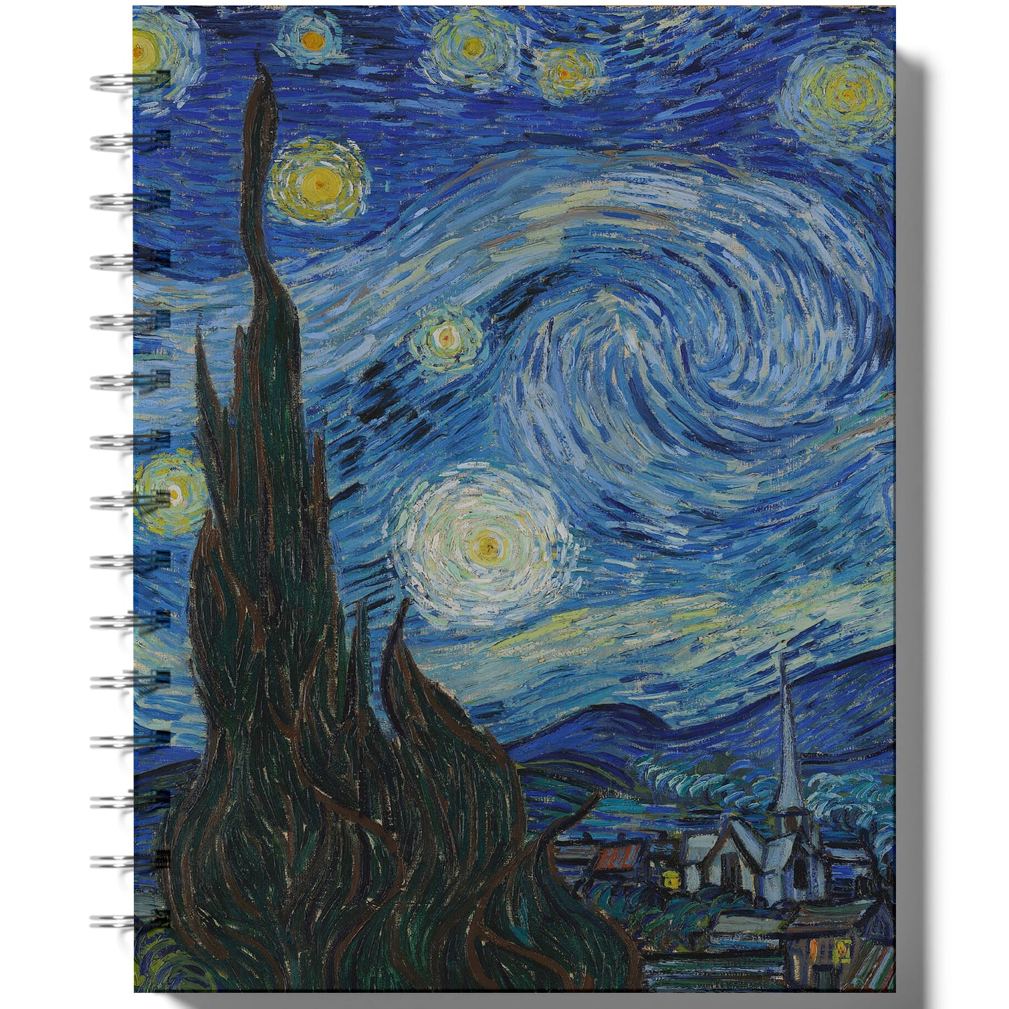 Caderno Van Gogh A5 – Arte e Estilo em Cada Página!