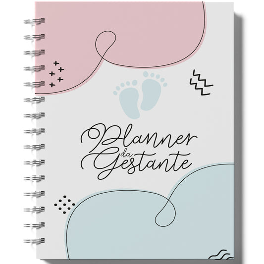 Planner da Gestante Pezinho – Uma jornada de amor registrada com carinho!