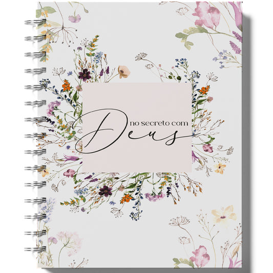 Caderno Devocional - No Secreto Com Deus