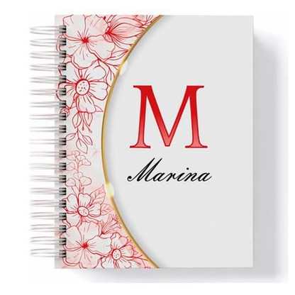 Agenda 2026 Personalizada C/Nome - 1 dia por Pagina