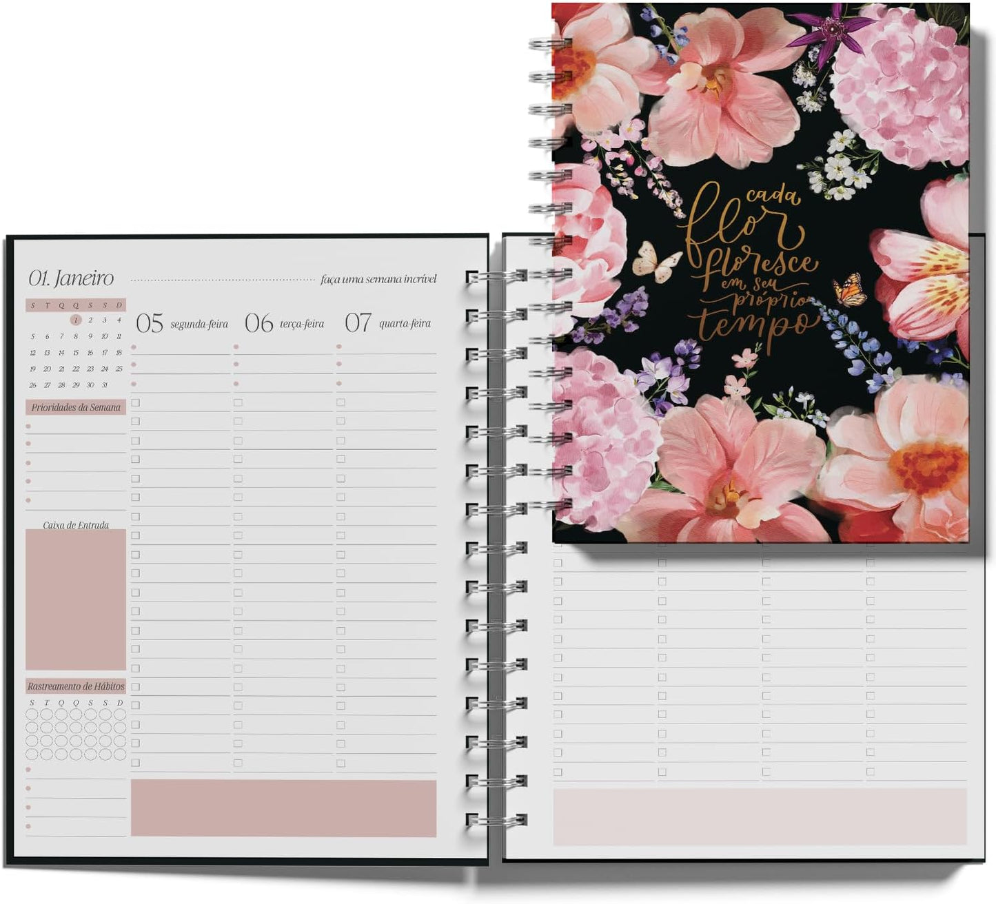 Planner 2026 - Um planner para viver com mais cor, equilíbrio e inspiração.