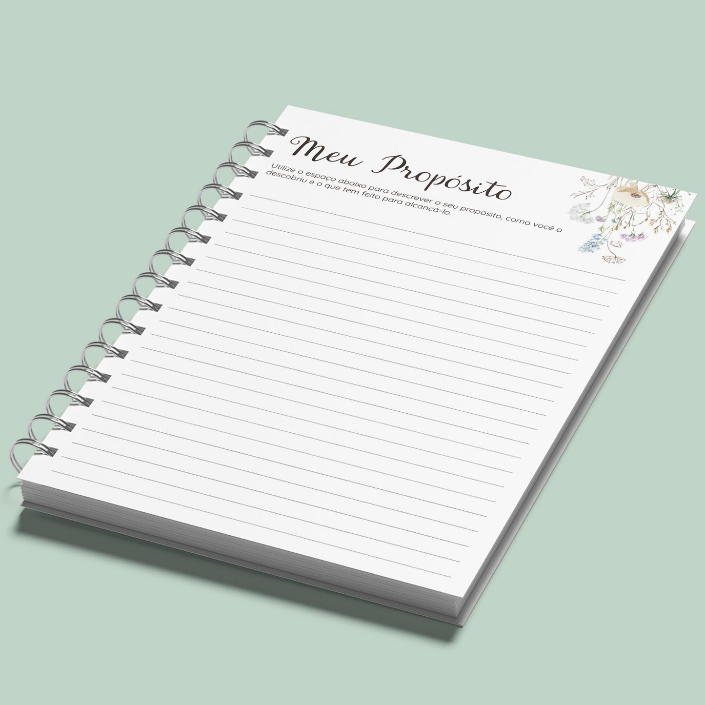 Caderno Devocional - No Secreto Com Deus