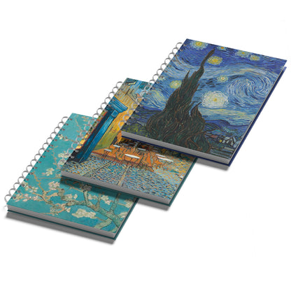 Caderno Van Gogh A5 – Arte e Estilo em Cada Página!