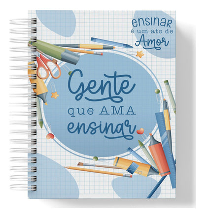 Agenda professores - Azul