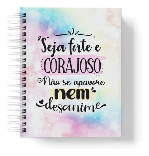 Caderno Devocional Seja forte