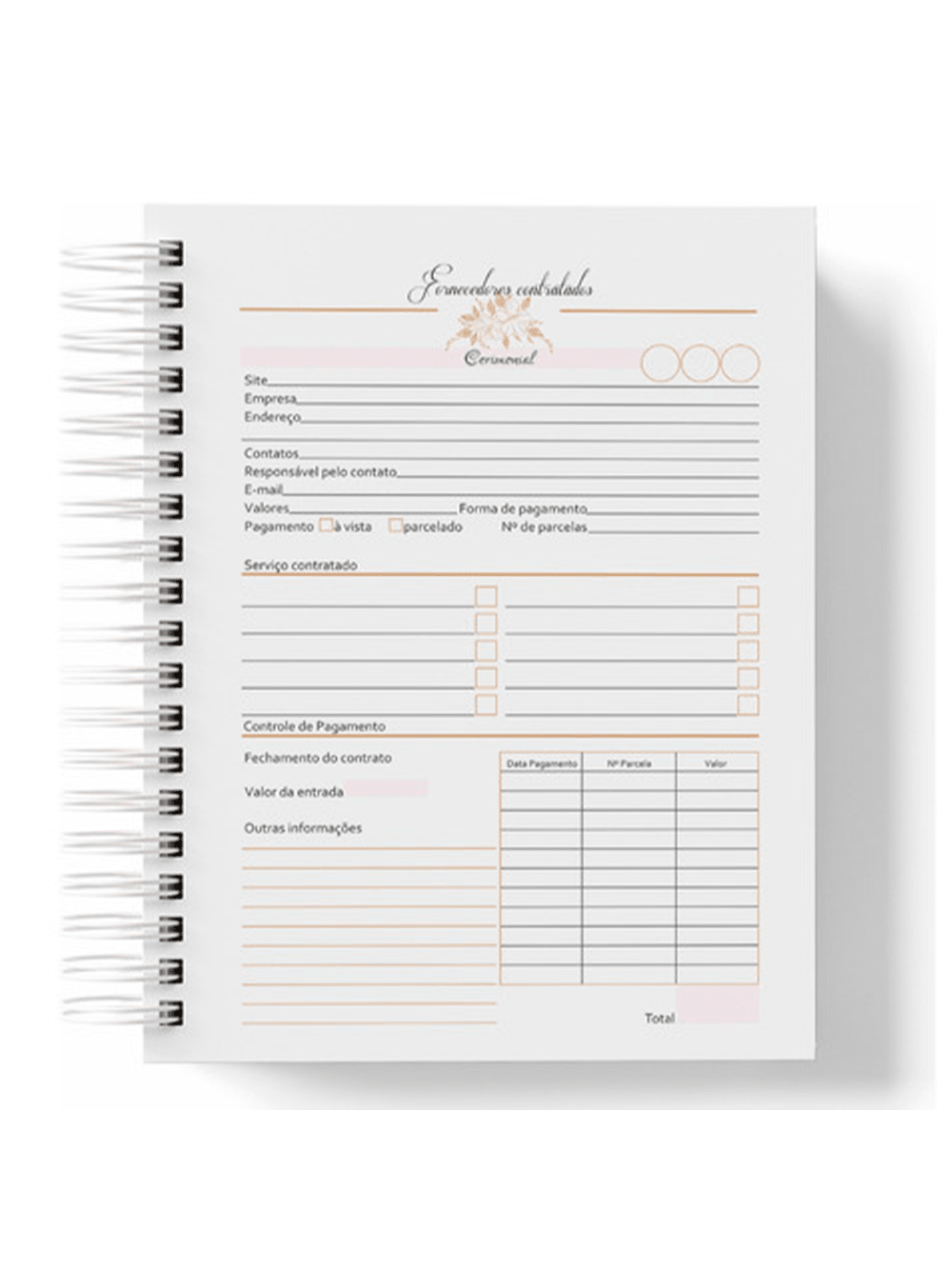 Planner Debutante Para Organização De Festa De 15 Anos - Bailarina - Menina jovem - A5 - 14x21cm - Capa Dura